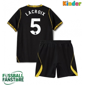 Chelsea Maxence Lacroix #5 Replik Auswärtstrikot Kinder 2026-27 Kurzarm (+ Kurze Hosen)